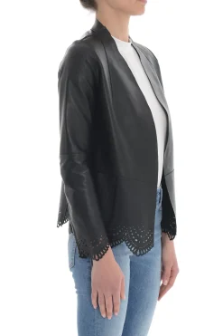 S.w.o.r.d. Giubbotto Multicolore Donna in pelle