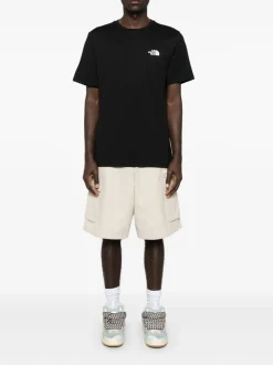 The North Face Uomo T-shirt Nero Stampa Logo