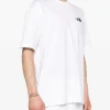 The North Face Uomo T-shirt Bianco Ricamo Logo