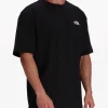 The North Face Uomo T-shirt Nero Ricamo Logo