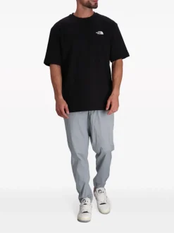 The North Face Uomo T-shirt Nero Ricamo Logo