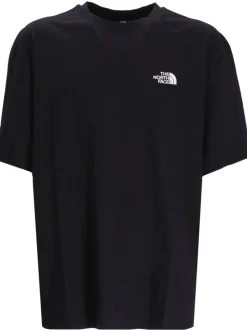 The North Face Uomo T-shirt Nero Ricamo Logo