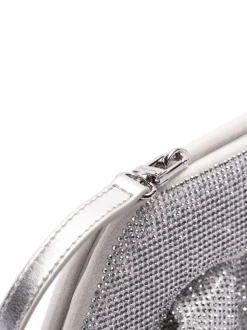 Themoire Borsa Argento Donna Tia Strass