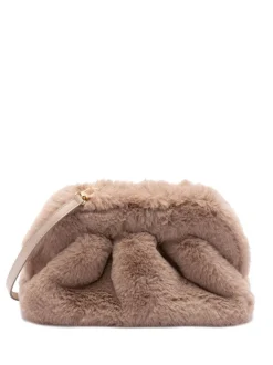 Themoire Borsa Marrone Donna Tia Fur