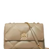 Tory Burch Borsa Grigio Donna Kira Matelassé