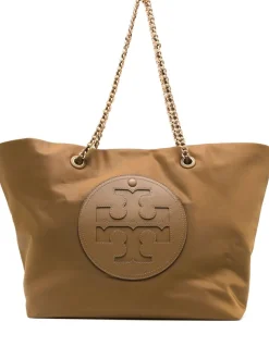Tory Burch Borsa Marrone Donna Tote Ella Chain