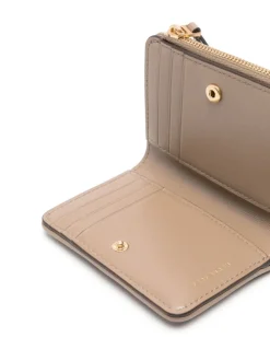 Tory Burch Portafoglio Grigio Donna Bi Fold Kira