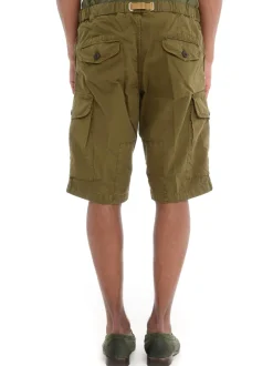 White Sand Bermuda Verde Uomo Cargo
