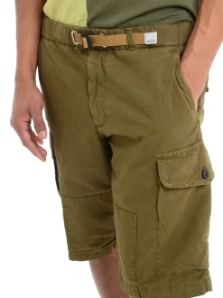White Sand Bermuda Verde Uomo Cargo