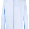 Xacus Camicia Celeste Uomo Colletto alla Francese