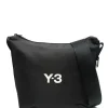 Y-3 Borsa Nero Uomo Stampa Logo