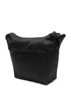 Y-3 Borsa Nero Uomo Stampa Logo
