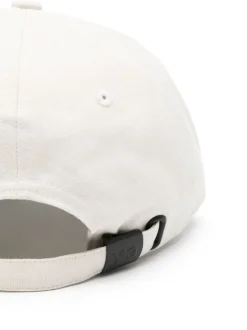 Y-3 Cappellino Bianco Uomo Ricamo Logo