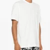 Y-3 T-shirt Bianco Uomo Stampa Logo in Tono