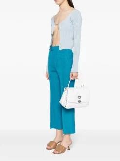 Zanellato Borsa Bianco Gin Donna Postina Delba Small