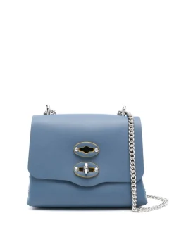 Zanellato Borsa Blu Donna Postina Amar Baby
