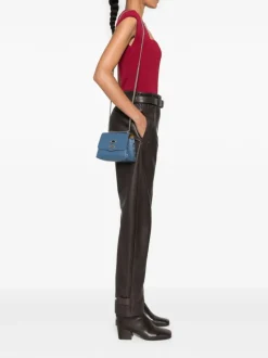 Zanellato Borsa Blu Donna Postina Amar Baby