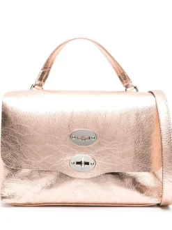 Zanellato Borsa Oro Donna Postina Cortina Baby