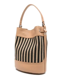 Zanellato Monda' Vimini S Donna Borsa Marrone-Nero